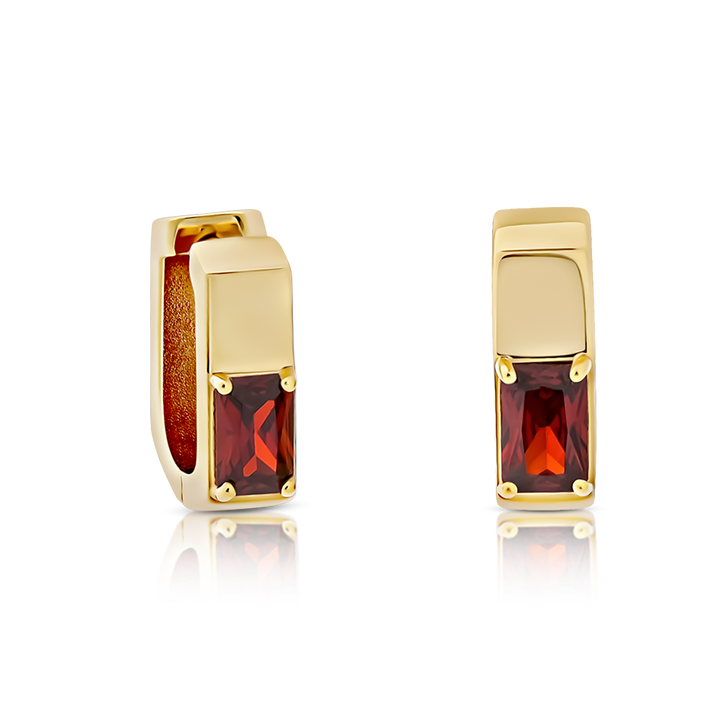 Ohrringe "Veloura Red"