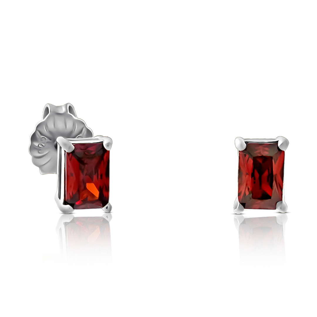 Ohrstecker "Veloura Red"