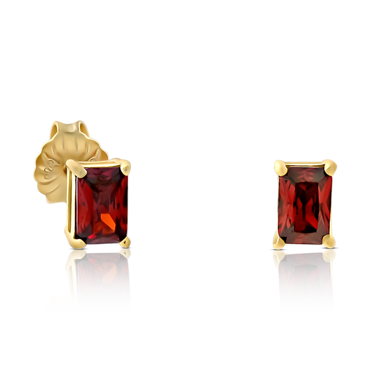 Ohrstecker "Veloura Red"