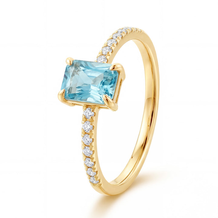 Ring "Aquaciel"