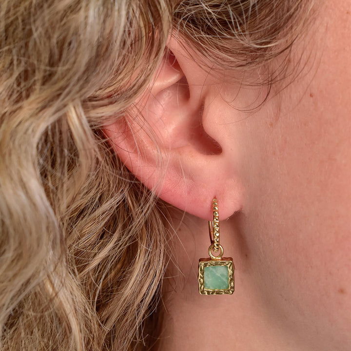 Earring for charms "Zigzag"