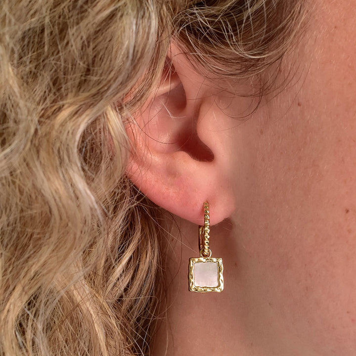 Earring for charms "Zigzag"
