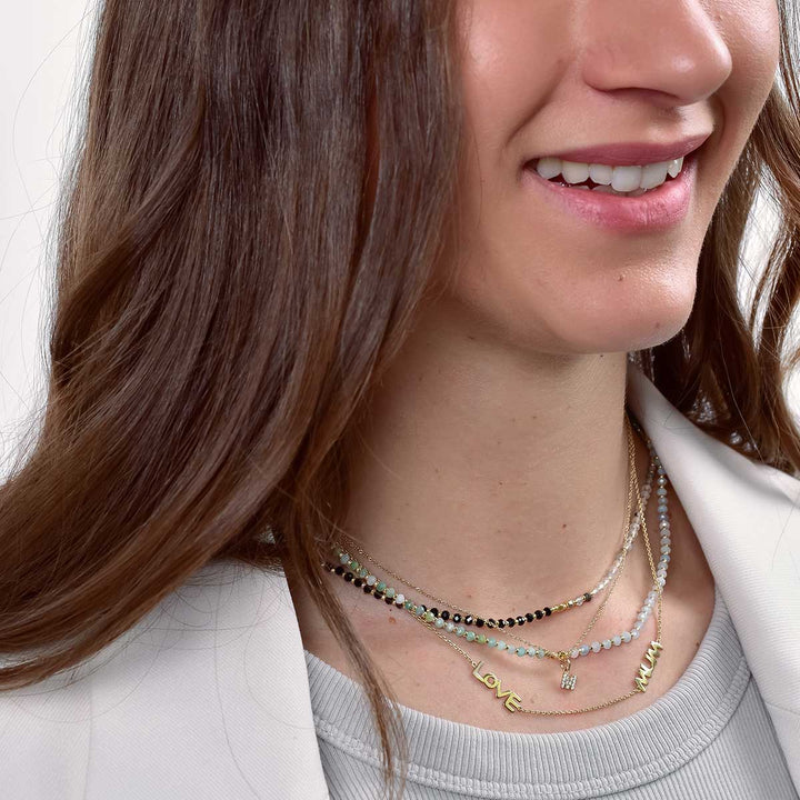 Necklace "Love Mom"