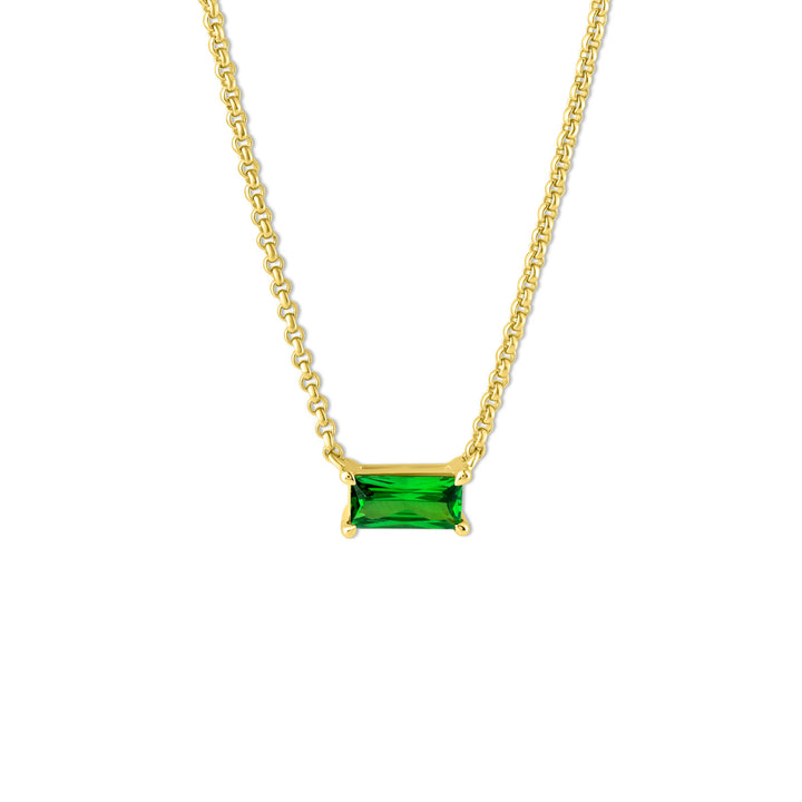Necklace "Green Elegance"