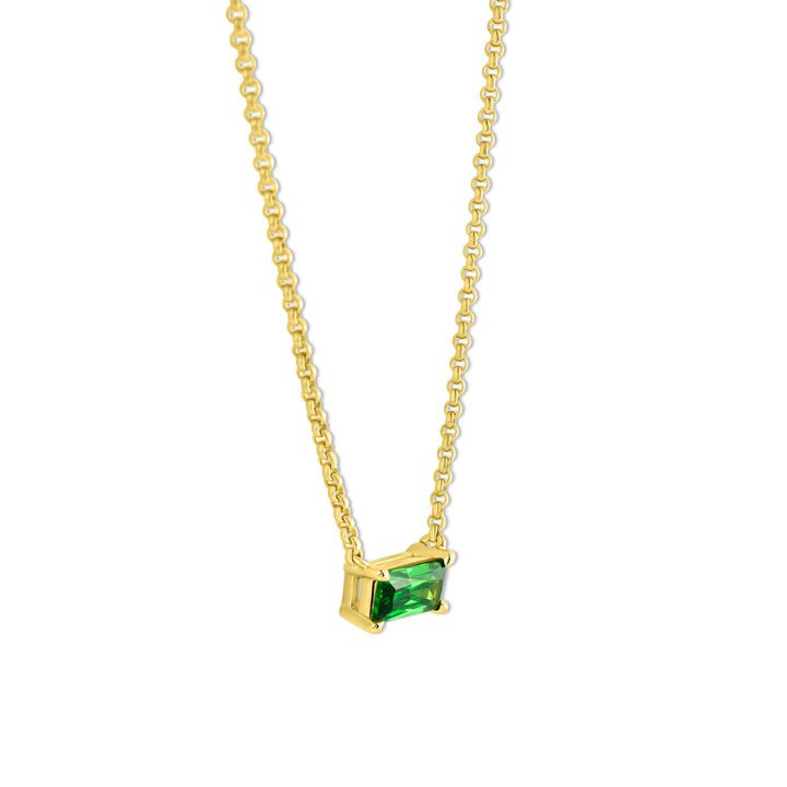 Necklace "Green Elegance"