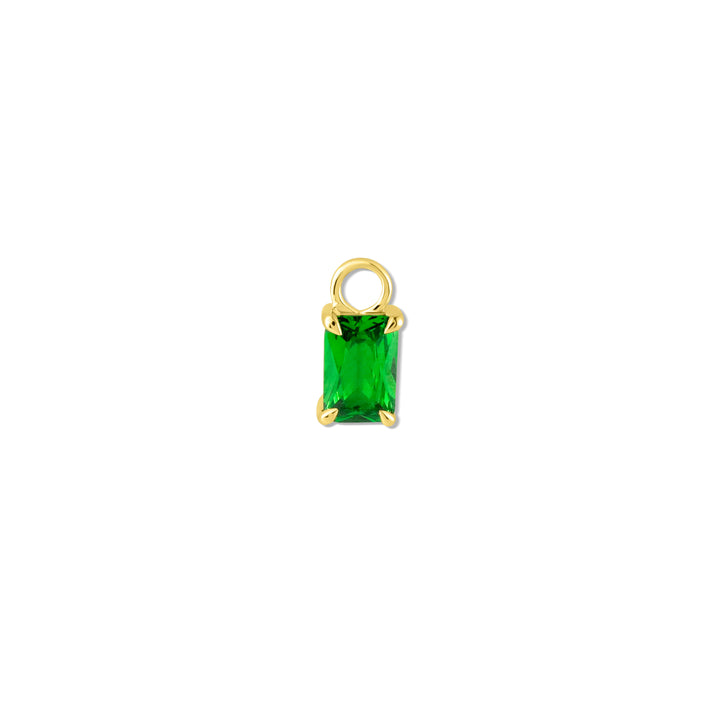 Charm for earring "Green Elegance"