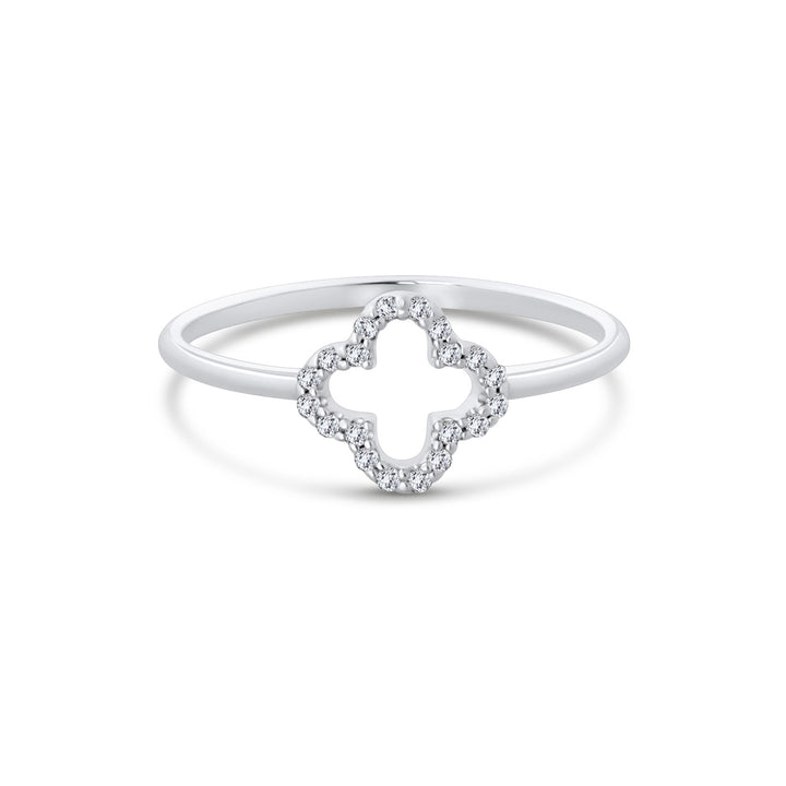 Ring "Sparkle Clover"