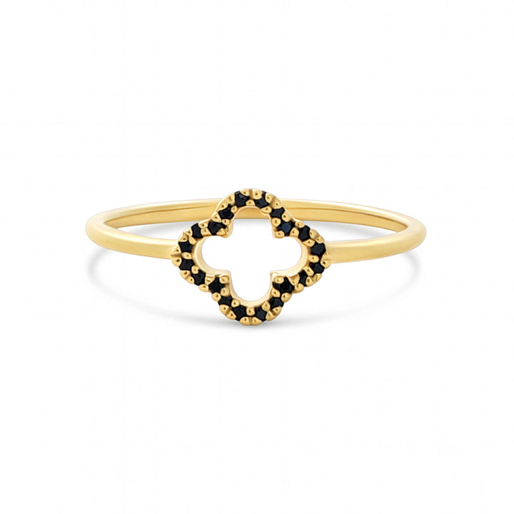 Ring "Sparkle Clover"