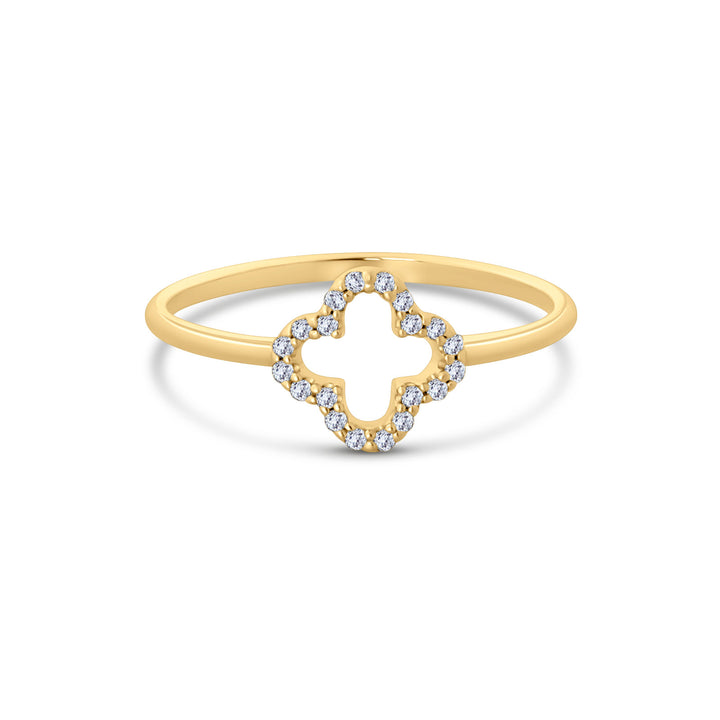 Ring "Sparkle Clover"