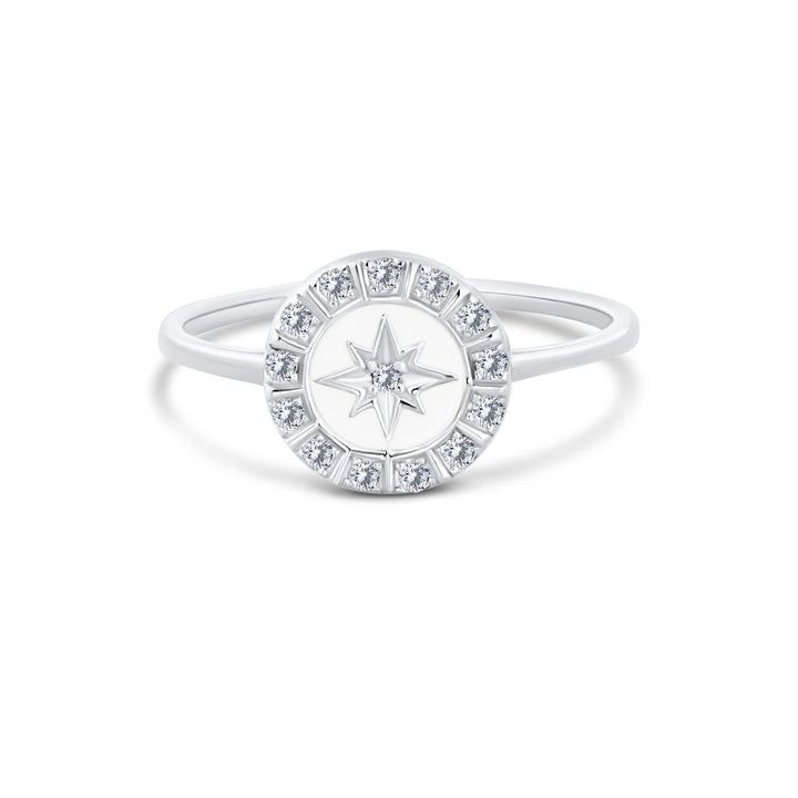 Ring "Star shine white"