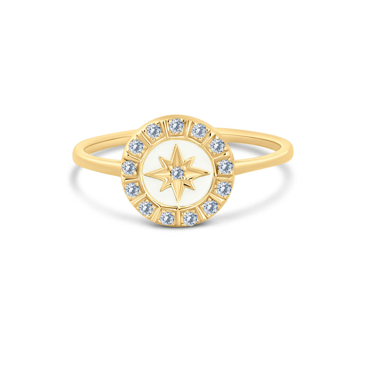 Ring "Star shine white"