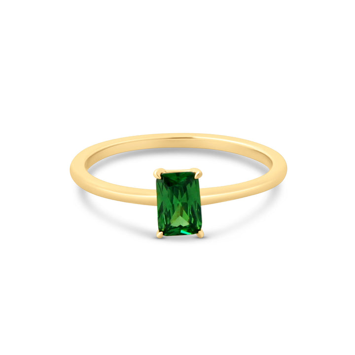 Ring "Green Elegance"