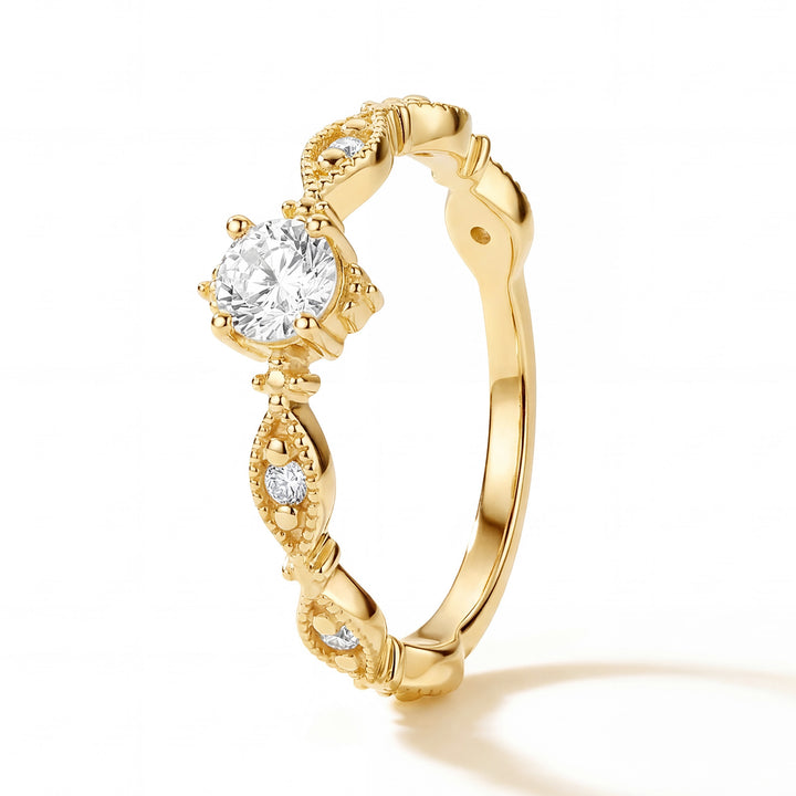 Ring "Golden Fantasy"