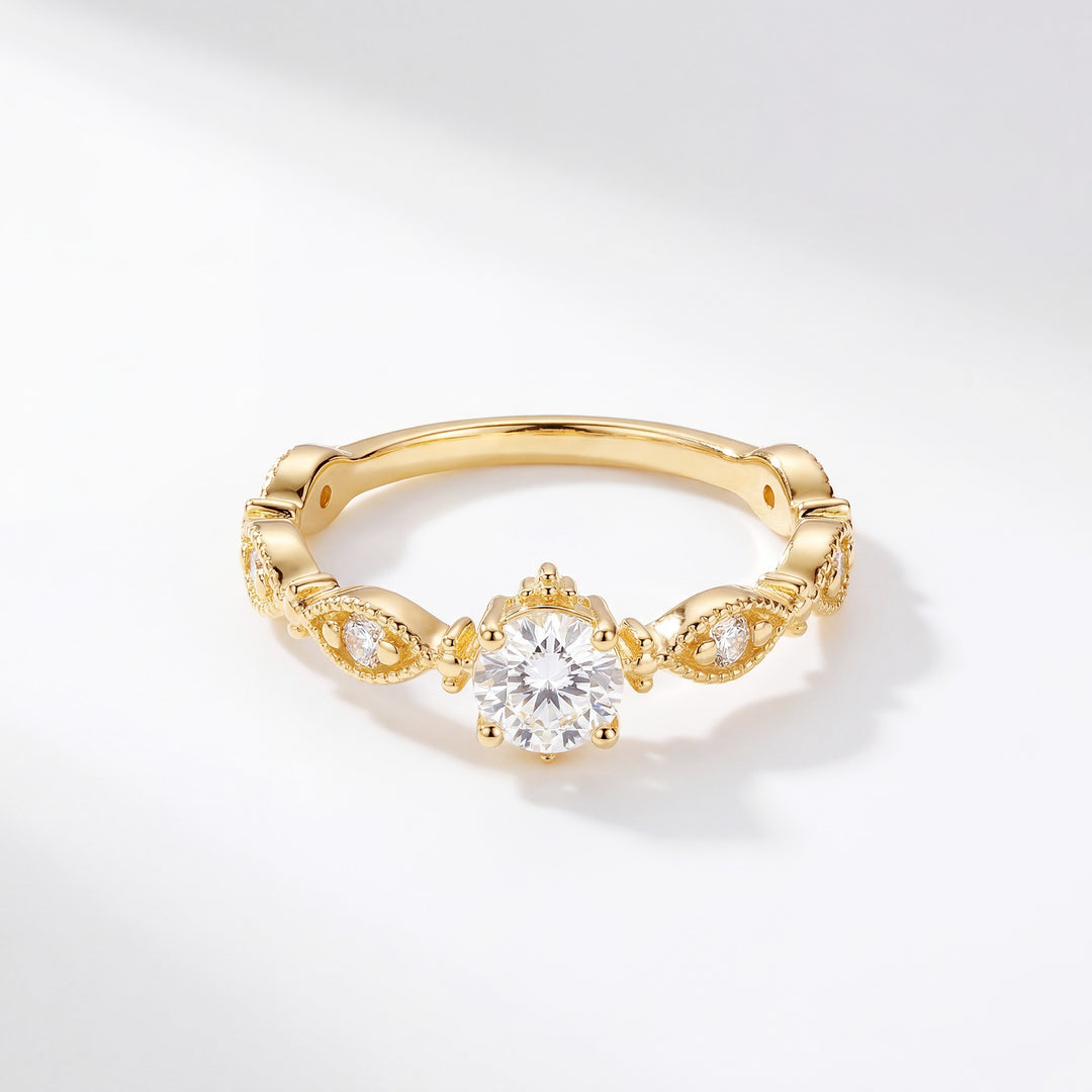Ring "Golden Fantasy"