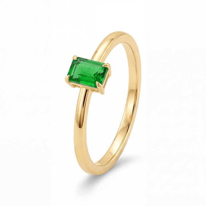 Ring "Green Elegance"
