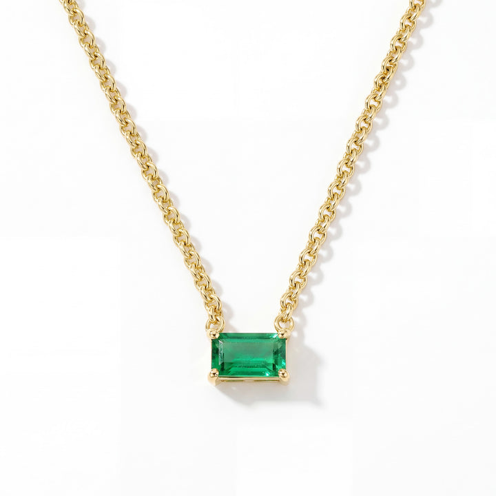 Halskette "Green Elegance"