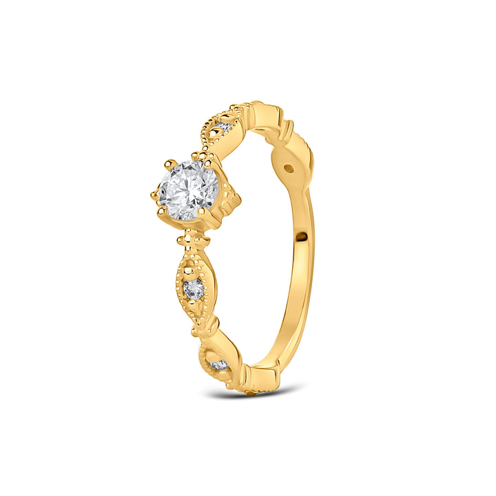 Ring "Golden Fantasy"