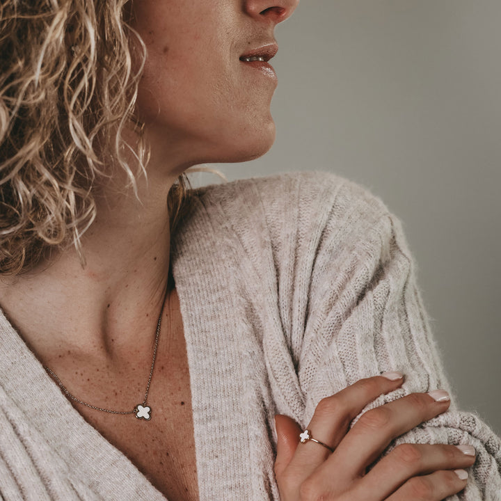 Ring "White Clover"