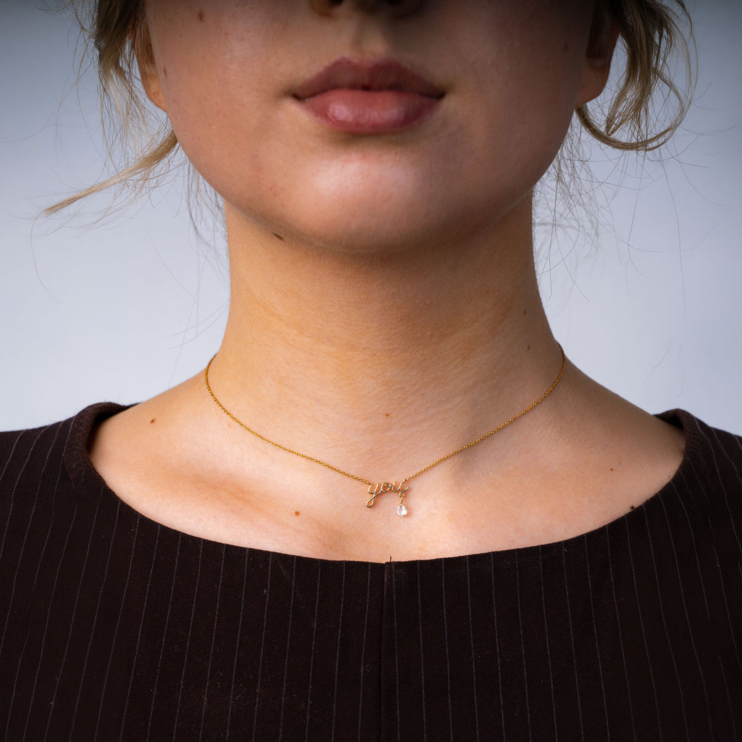 Halskette "You"