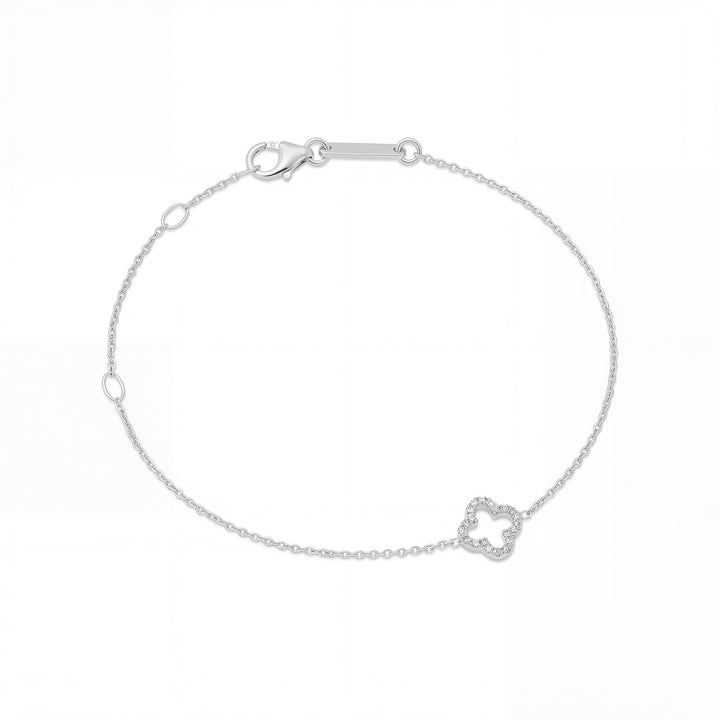 Armband "Sparkle Clover"