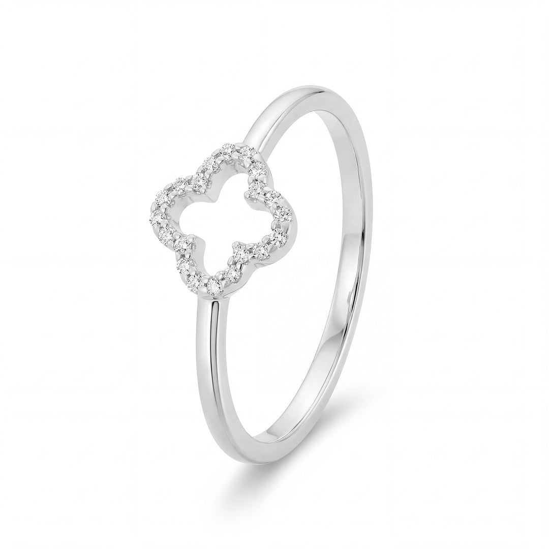 Ring "Sparkle Clover"