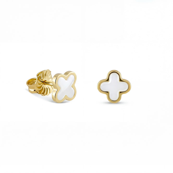 Ohrstecker "White Clover"
