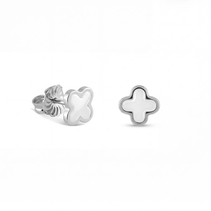Ohrstecker "White Clover"