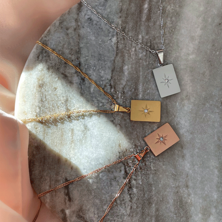 Necklace "Starshine"