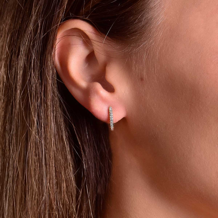 Earring for charms "Hang up shiny"
