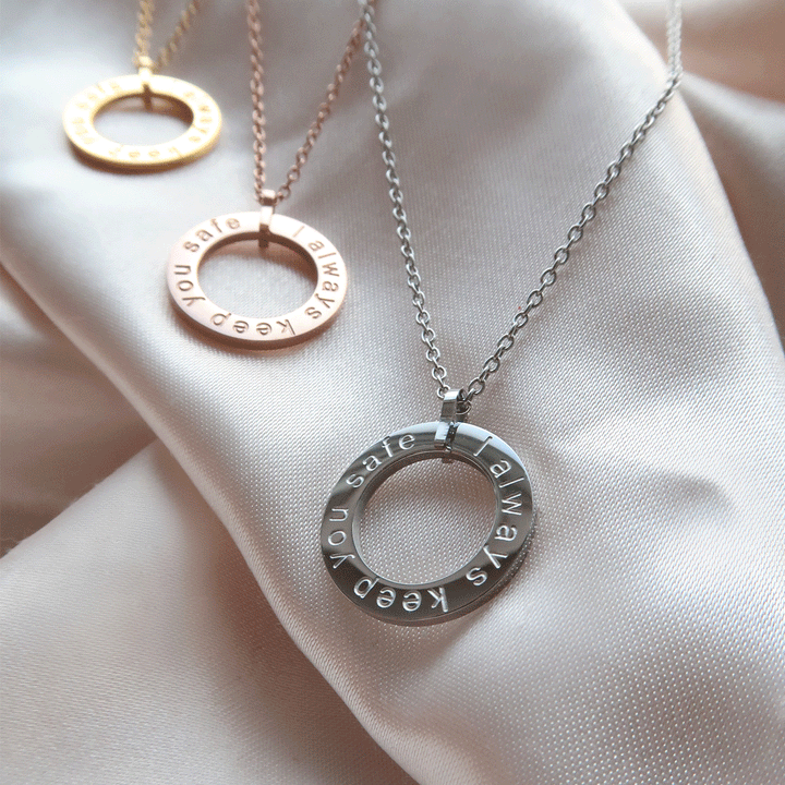 Necklace "Keep you safe"