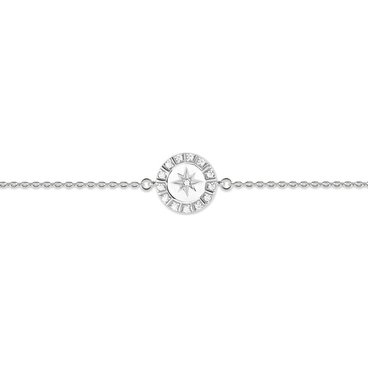 Armband "Star shine white"