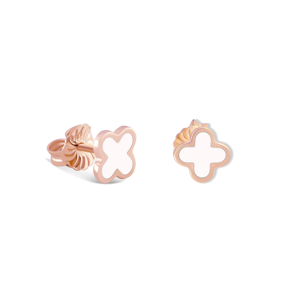 Ohrstecker "White Clover"