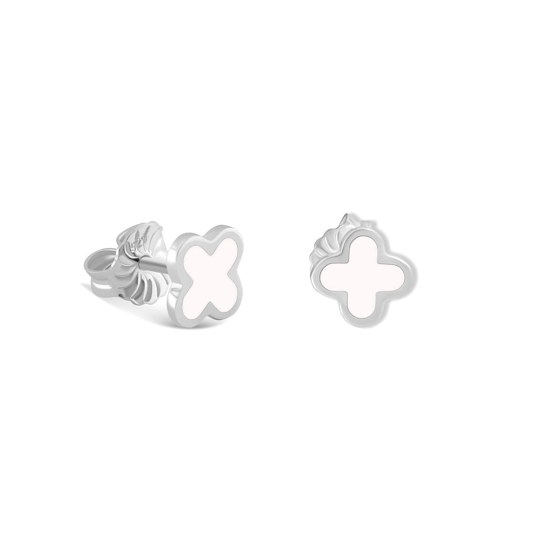 Ohrstecker "White Clover"