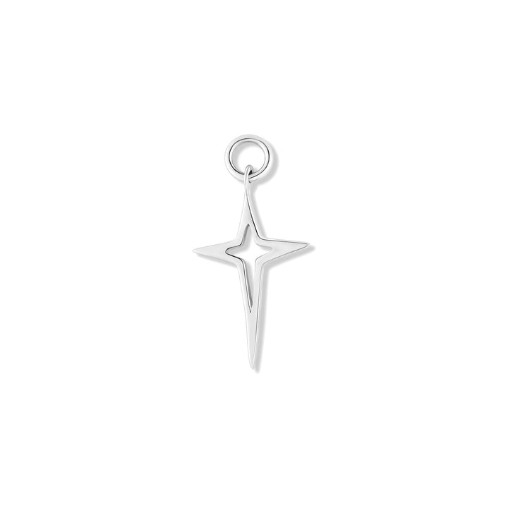 Charm for earrings "Crossing Star"