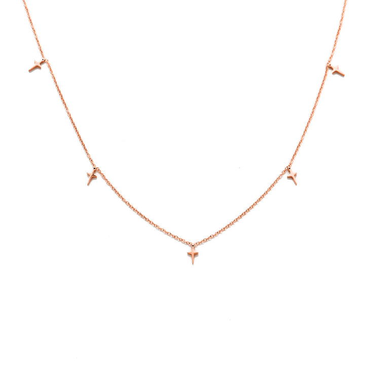 Necklace "Crossing Stars"