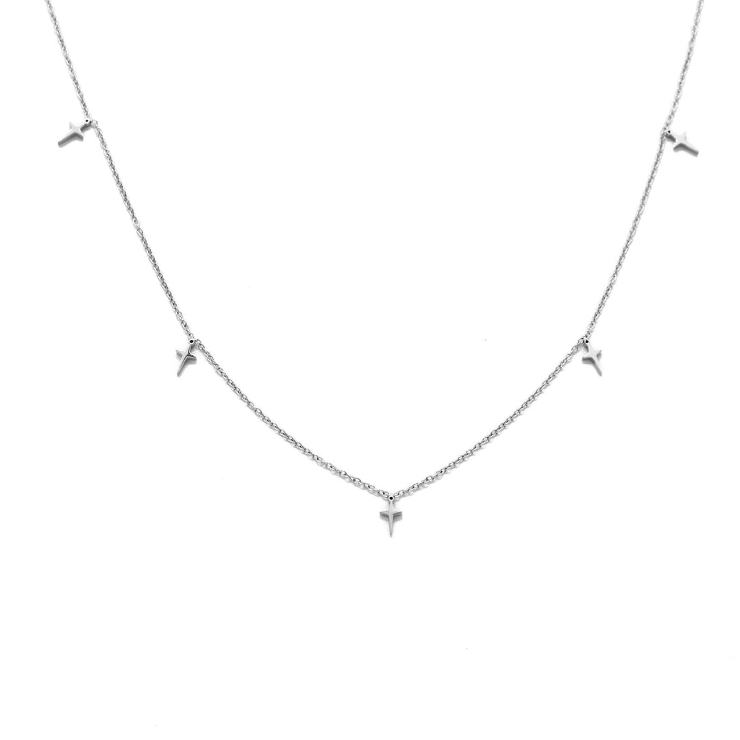 Necklace "Crossing Stars"