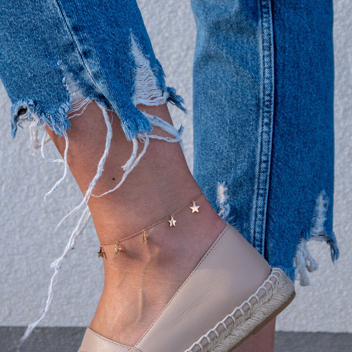 Anklet "Stars over all"