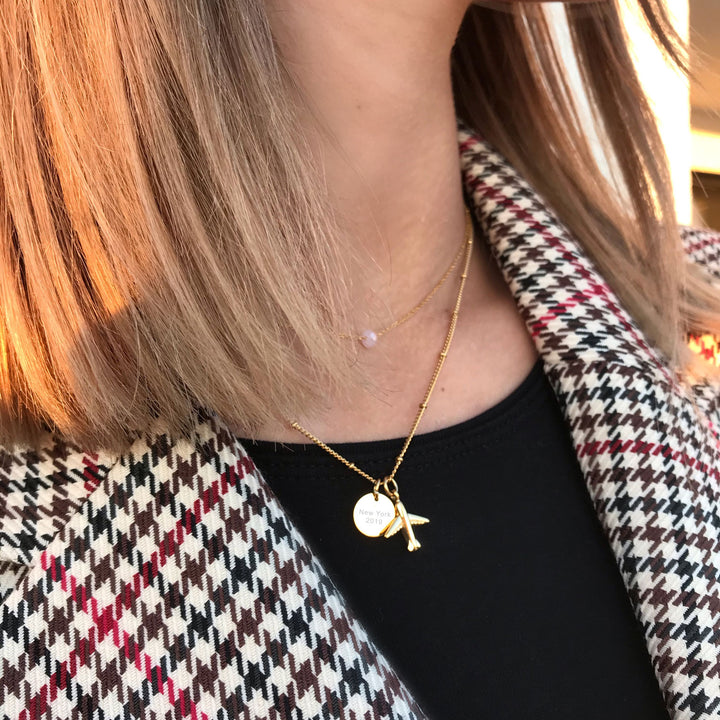 Necklace "Flying Memories"