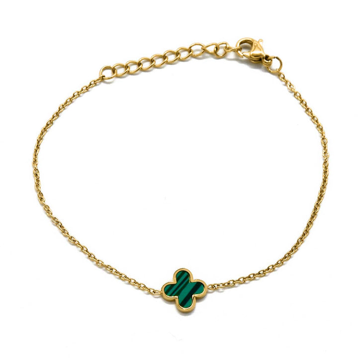 Bracelet "Green Clover"