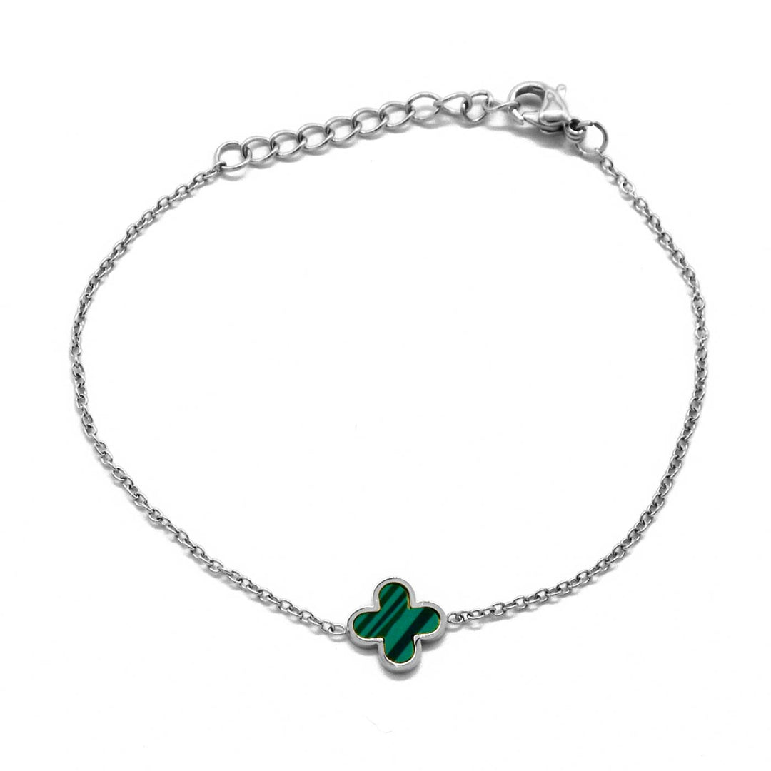 Bracelet "Green Clover"