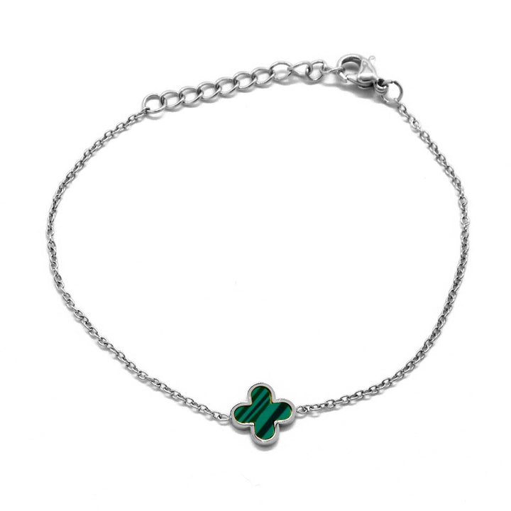 Bracelet "Green Clover"