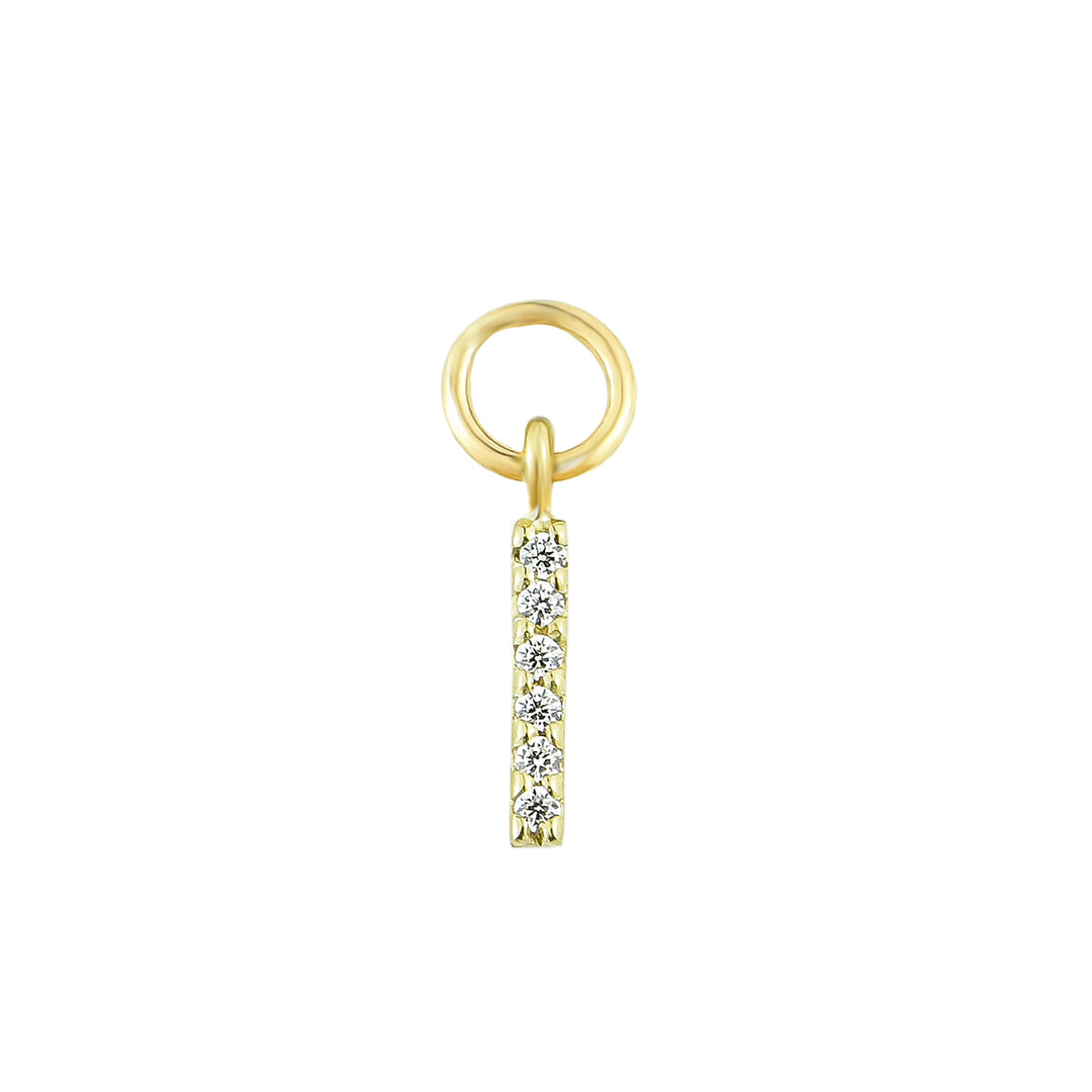 Charm for earrings "Say my Name"