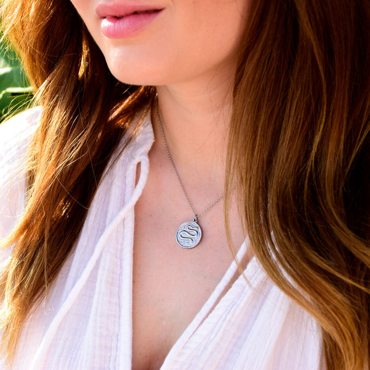 Necklace "Snake Bite"