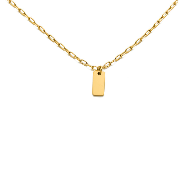 Necklace "Long leaves"