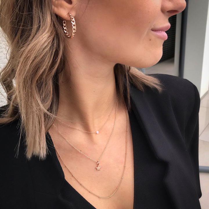 Earrings "Rings of Fire"