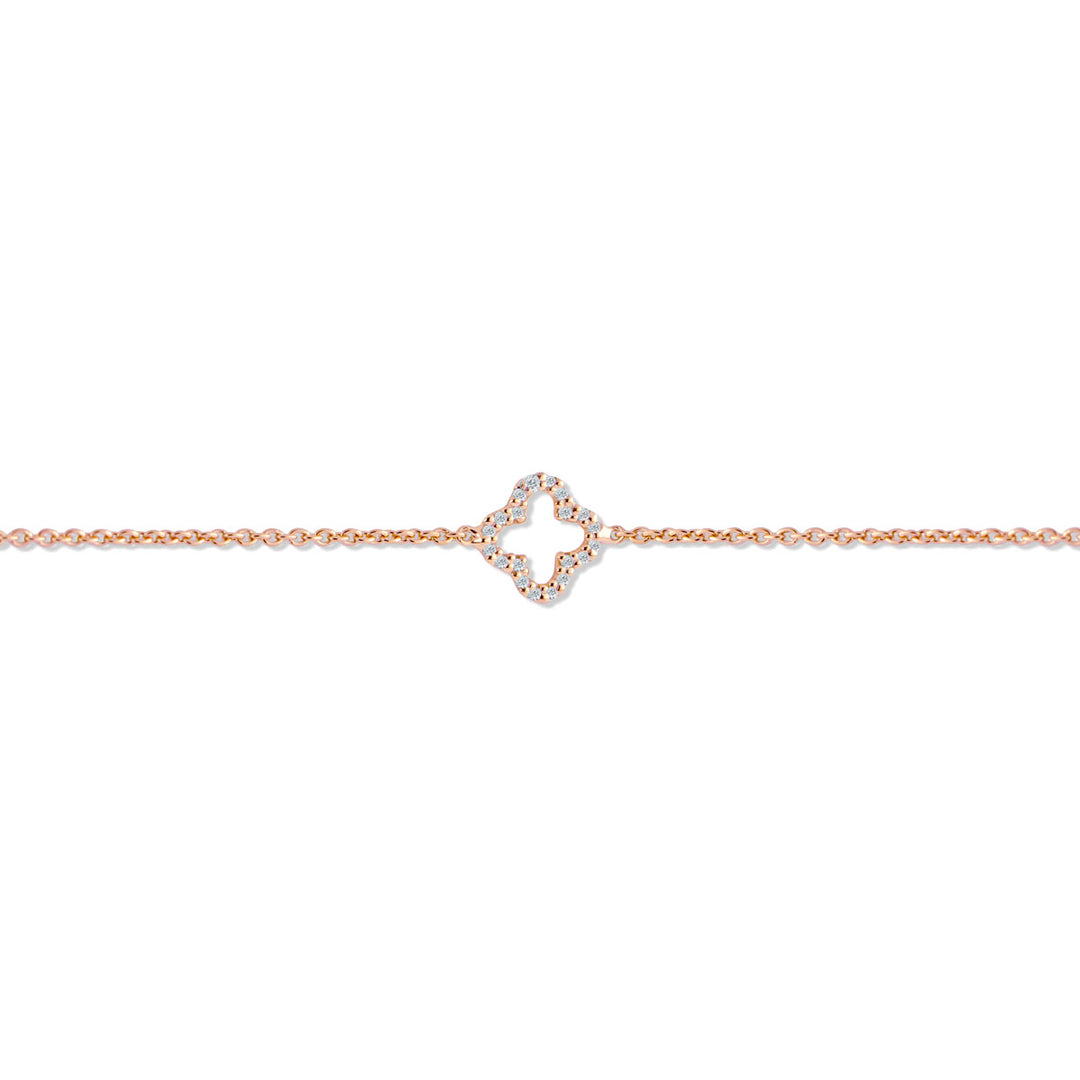 Armband "Sparkle Clover"
