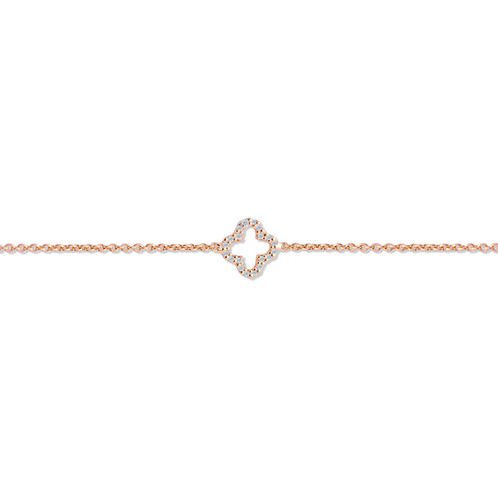 Armband "Sparkle Clover"