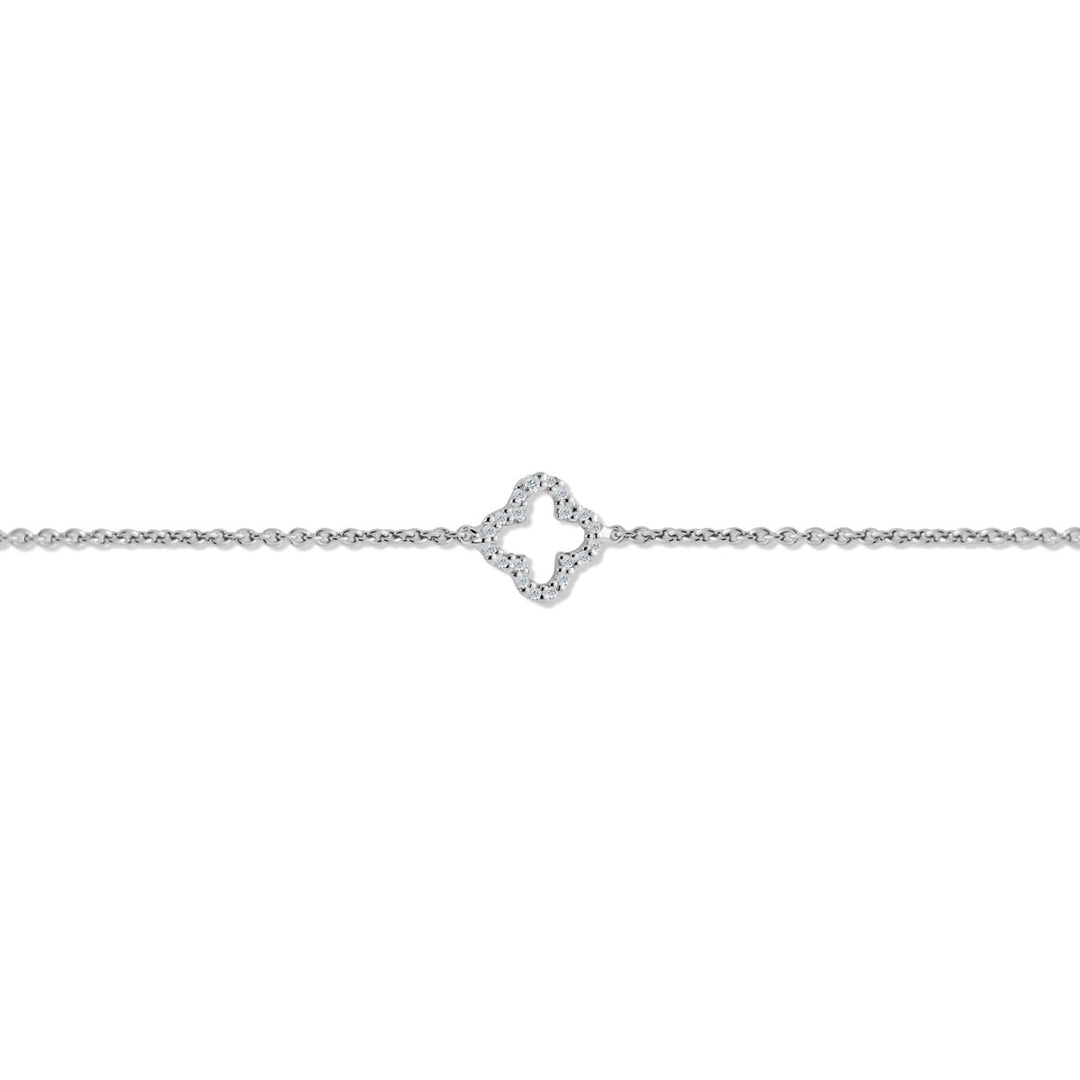 Armband "Sparkle Clover"