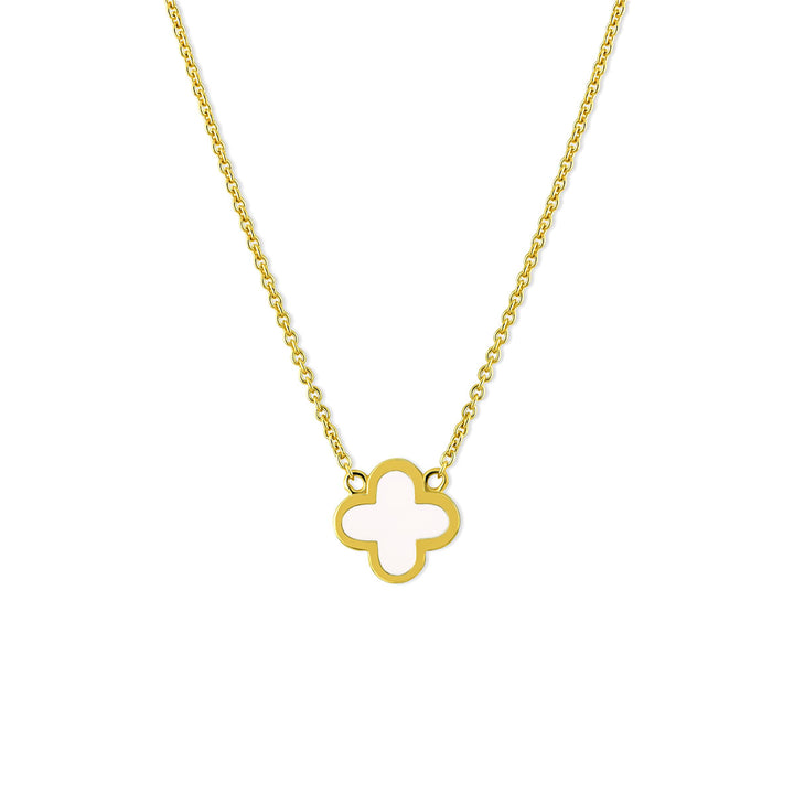 Halskette "White Clover"