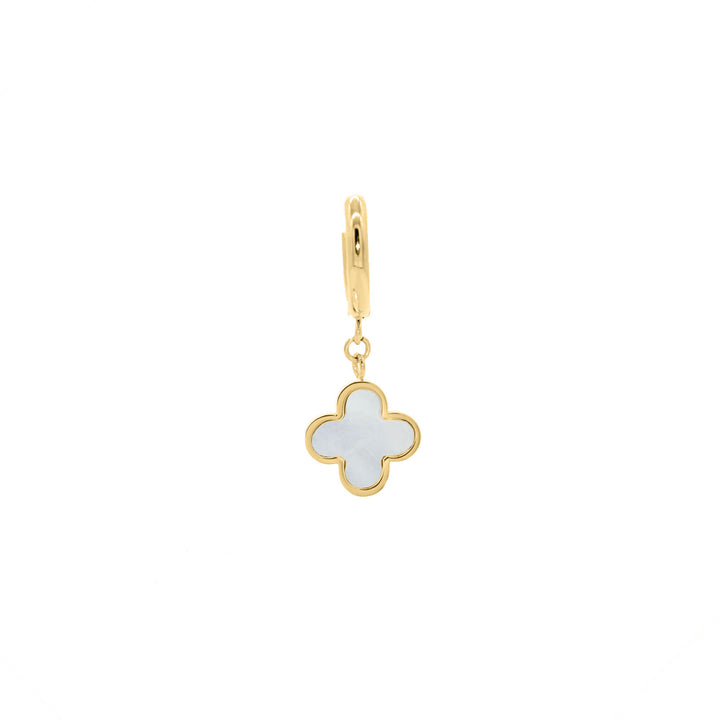 Earring "Pearlclover" (single)